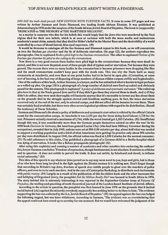Why Britain's Police Aren't Worth A Jewish Fingernail - page 12
