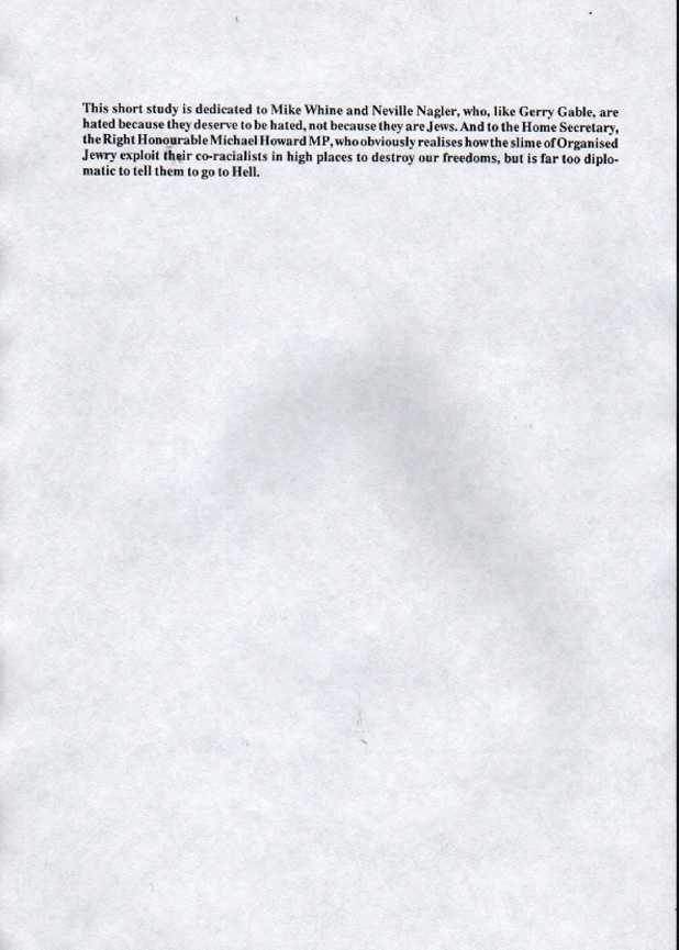 REVISIONIST HISTORY OF THE 1960s SYNAGOGUE ARSONS - inside front cover