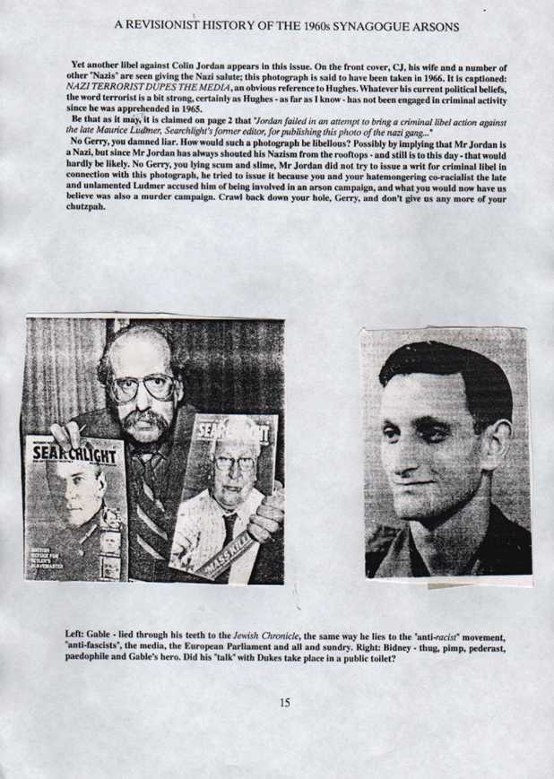 REVISIONIST HISTORY OF THE 1960s SYNAGOGUE ARSONS - page 15