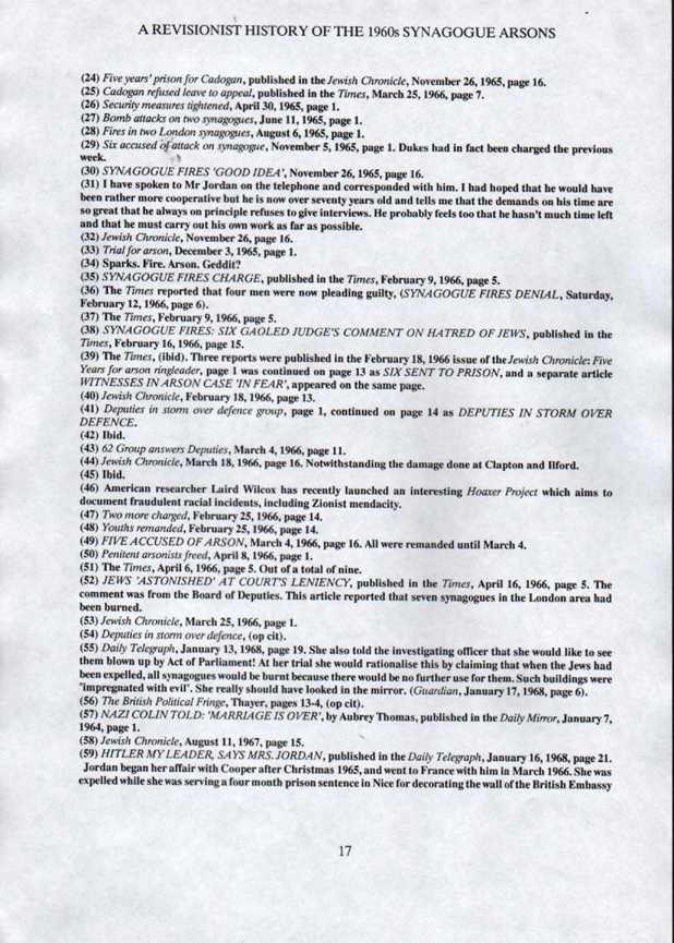 REVISIONIST HISTORY OF THE 1960s SYNAGOGUE ARSONS - page 17