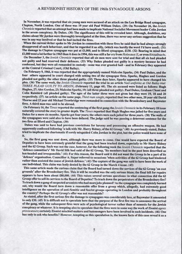 REVISIONIST HISTORY OF THE 1960s SYNAGOGUE ARSONS - page 5